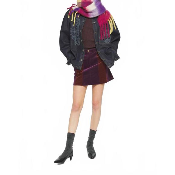 ANTIK BATIK Dresses & Skirts - NEW ANTIK BATIK rusty mini skirt in purple